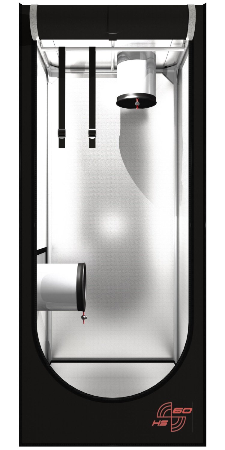 Secret Jardin Grow Box Hydro Shoot 60x60x140cm - Kit Coltivazione Indoor Con Luce E Ventilazione - Foto 7